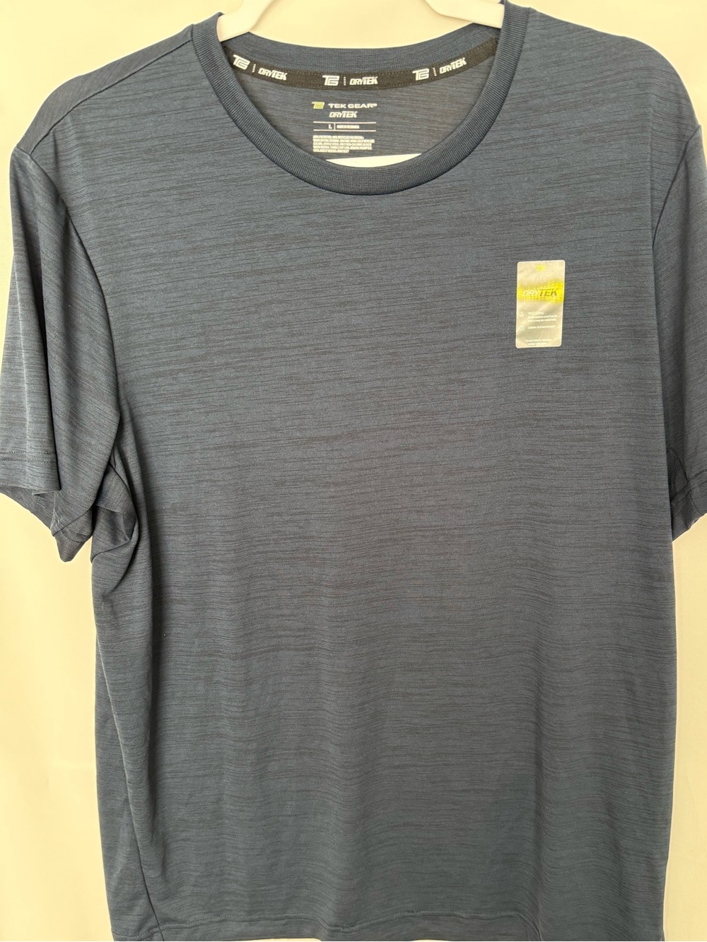 tek gear  Navy Short Sleeve Performance Tee